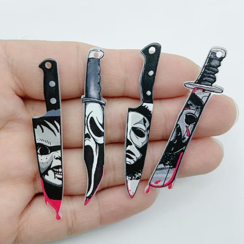 Drop Earrings - 10 قطع من مجوهرات الأكريليك، قلادة