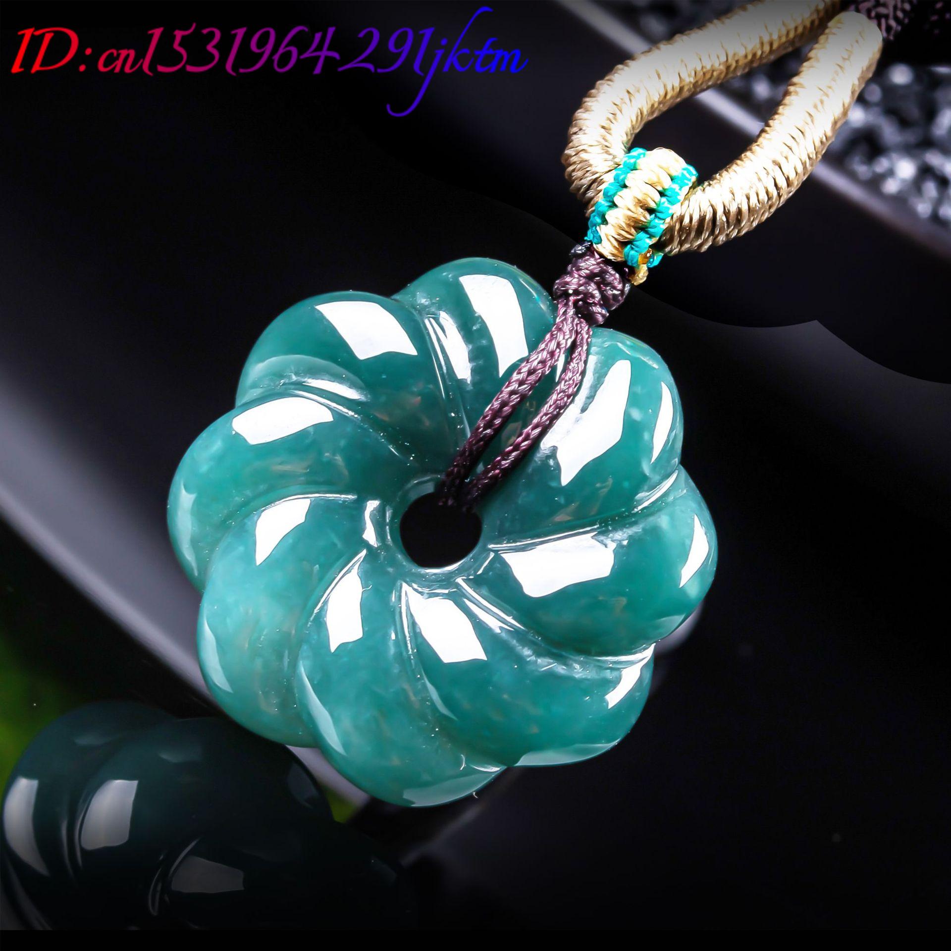قلادة زهرة من اليشم البورمي ال - مراجعة Luxury Gifts Jewelry & Watches Namfleg Mostar وسعره