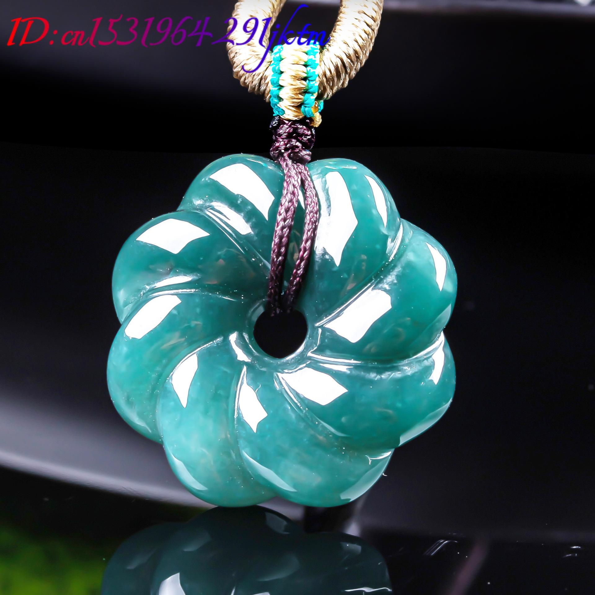 قلادة زهرة من اليشم البورمي ال - مراجعة Luxury Gifts Jewelry & Watches Namfleg Mostar وسعره