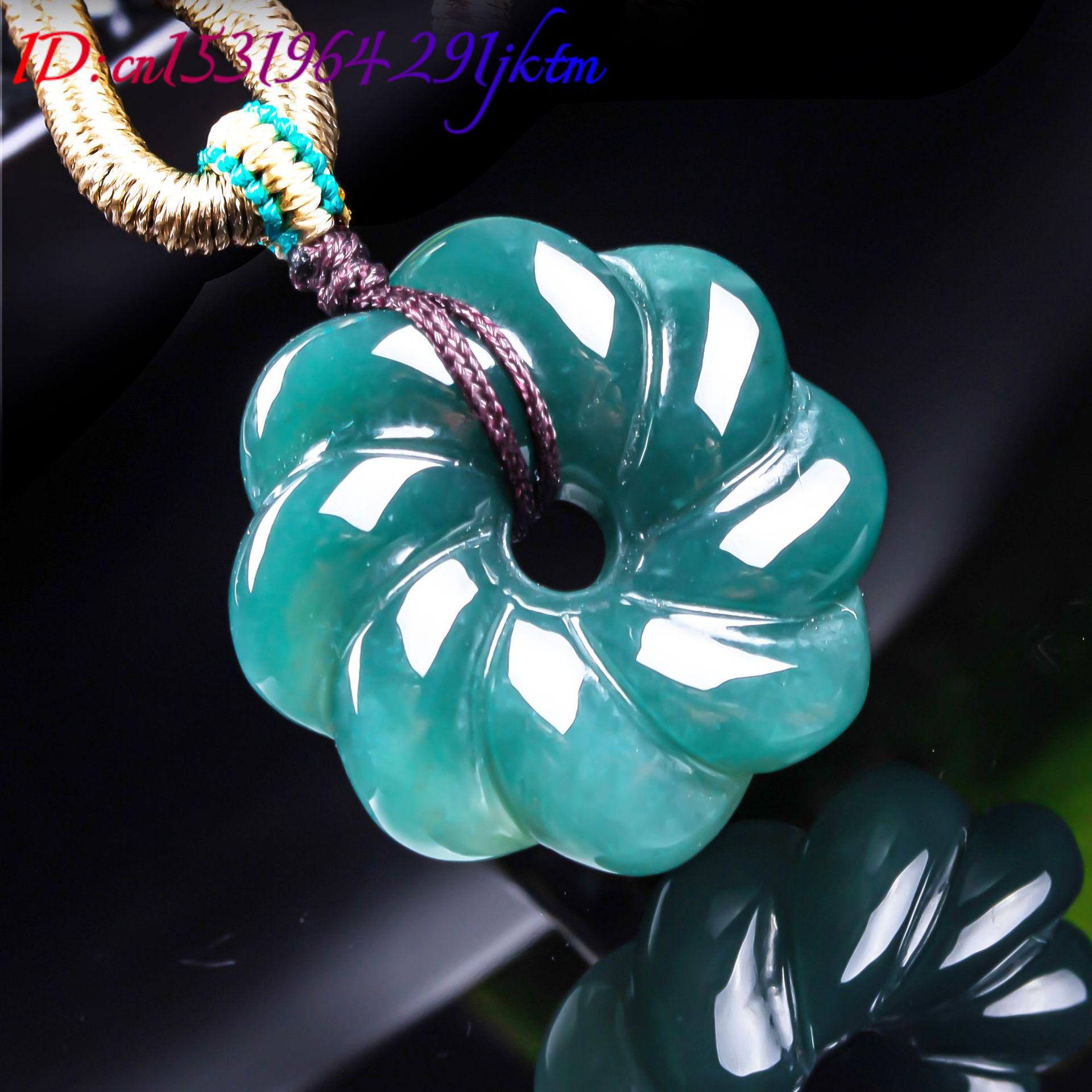 قلادة زهرة من اليشم البورمي ال - مراجعة Luxury Gifts Jewelry & Watches Namfleg Mostar وسعره