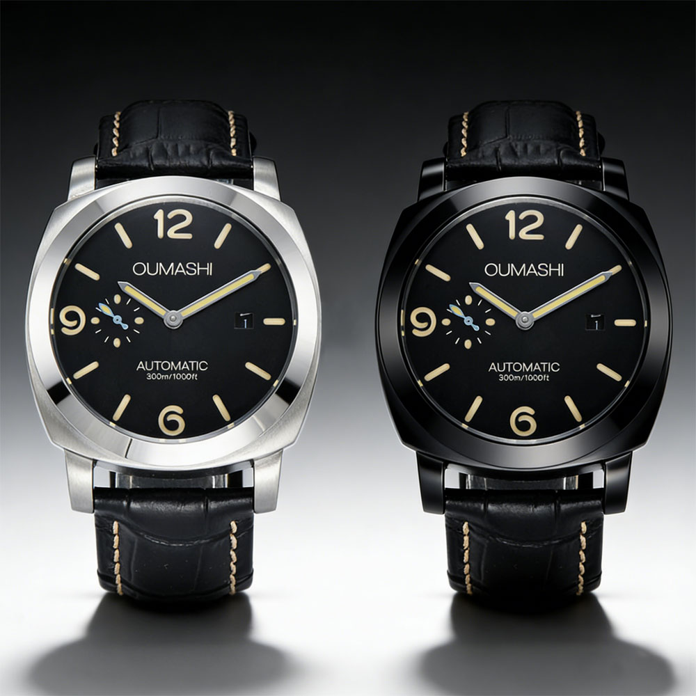 ساعة رجالية 44 ملم بحركة سيجل  - مراجعة Jewellery Watches وسعره