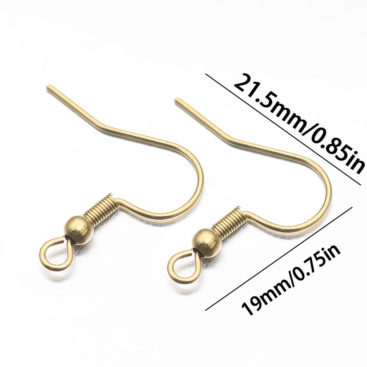 10-20 قطعة 19x21 مللي متر الفو - مراجعة Drop Earrings وسعره