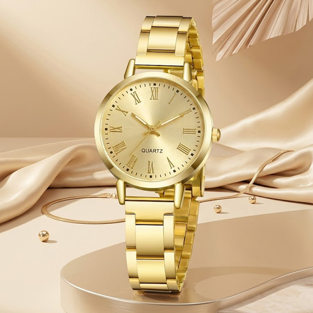 مجموعة من 5 قطع ساعات مجوهرات  - مراجعة Jewelry Watches Luxury وسعره