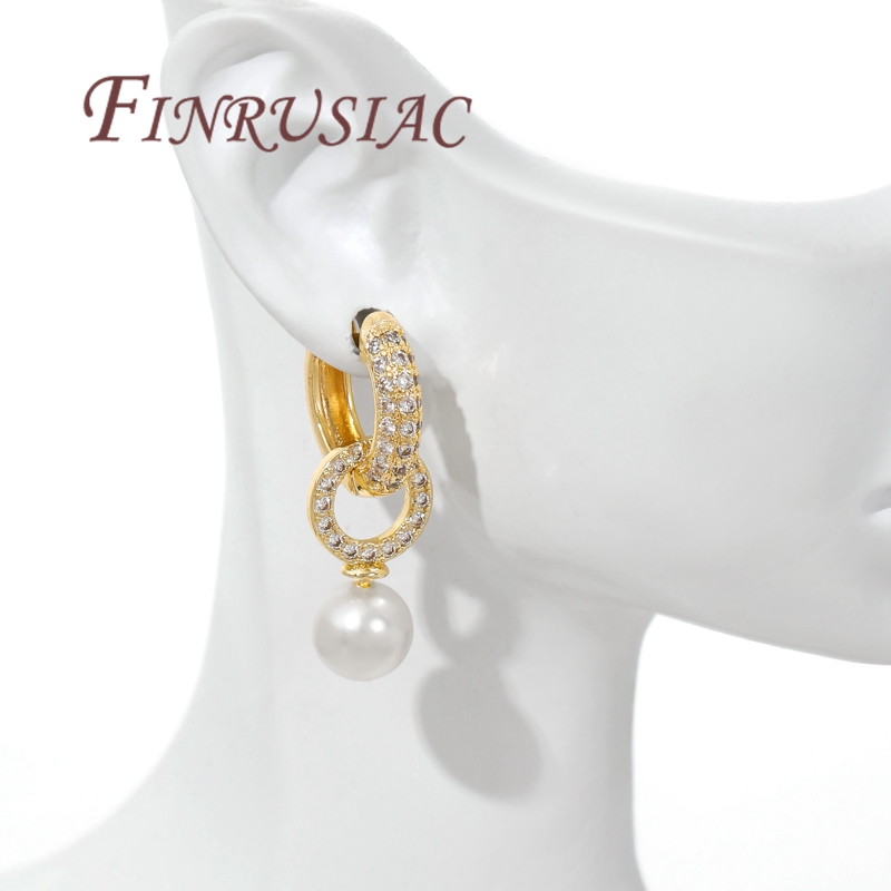 خطافات أقراط مطلية بالذهب عيار - مراجعة Drop Earrings وسعره