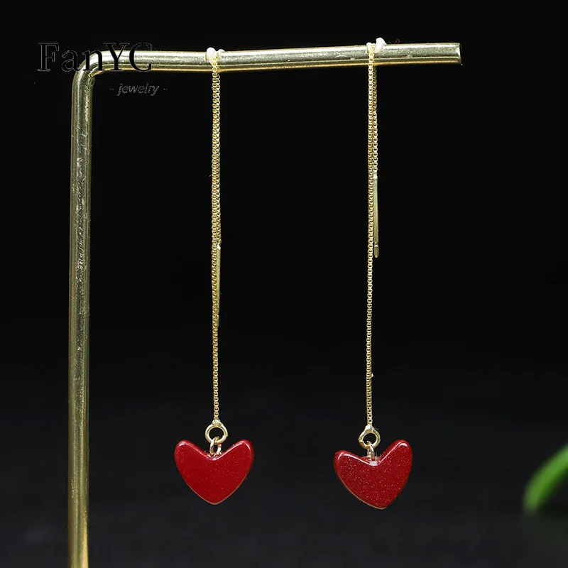 طقم أقراط وقلادة سينابار طبيعي - مراجعة Luxury Gifts Jewelry & Watches Namfleg Mostar وسعره