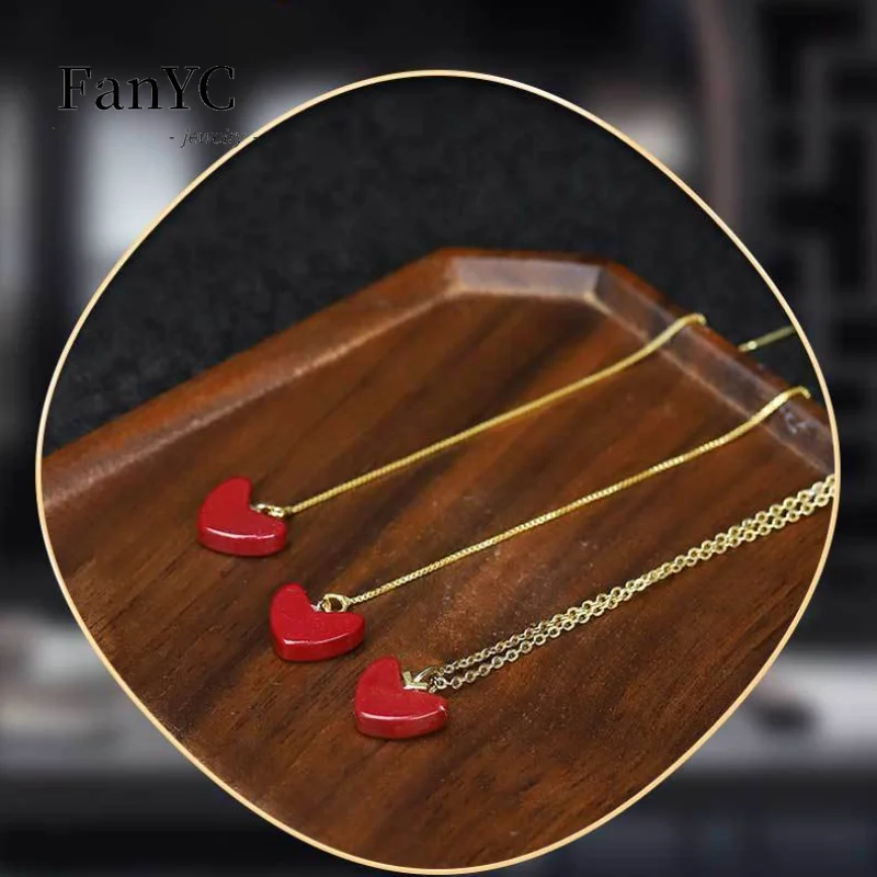 طقم أقراط وقلادة سينابار طبيعي - مراجعة Luxury Gifts Jewelry & Watches Namfleg Mostar وسعره
