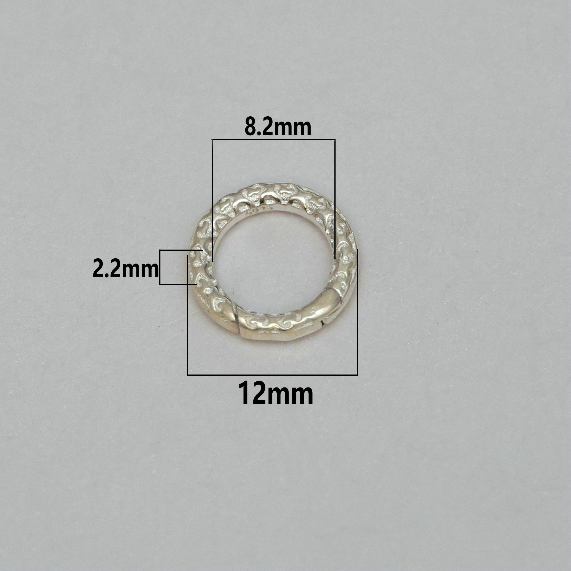 مشبك دائري من الفضة الإسترليني - مراجعة Fine Jewelry & Watches Photos وسعره