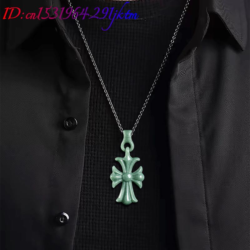 قلادة صليب من اليشم البورمي ال - مراجعة Luxury Gifts Jewelry & Watches Namfleg Mostar وسعره