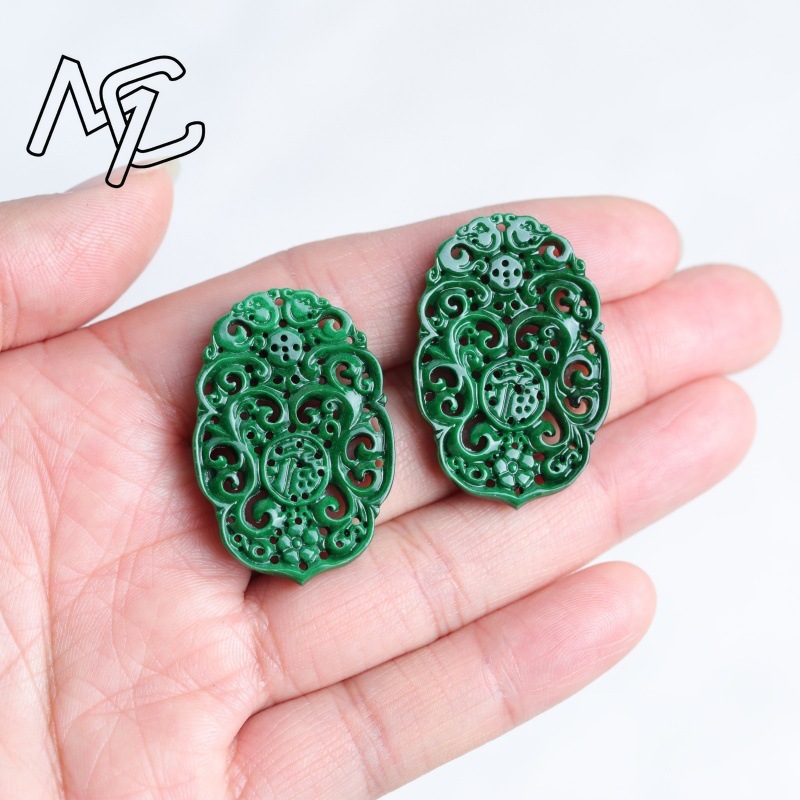 قطعتان من اليشم الطبيعي بلون س - مراجعة Luxury Gifts Jewelry & Watches Namfleg Mostar وسعره