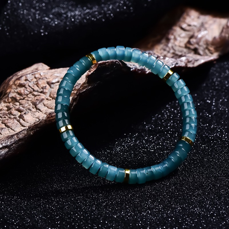 سوار من خرز اليشم الطبيعي الأز - مراجعة Luxury Gifts Jewelry & Watches Namfleg Mostar وسعره