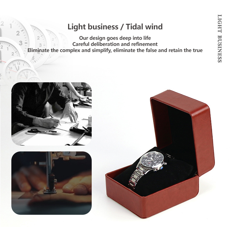 موضة الجلود ووتش صندوق حامل ال - مراجعة Best Jewelry Watches For Men وسعره