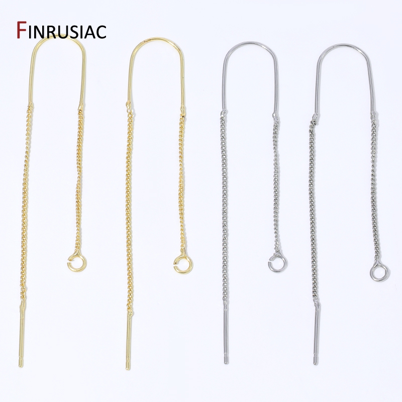أقراط متدلية بسلسلة طويلة مزين - مراجعة Drop Earrings وسعره
