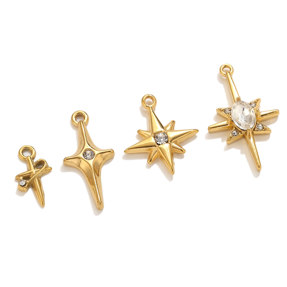 4 قطع الفولاذ المقاوم للصدأ ال - مراجعة Drop Earrings وسعره