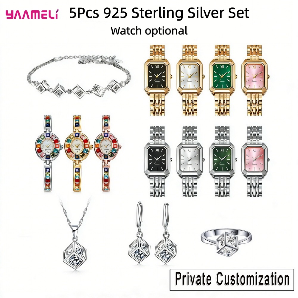 طقم مجوهرات فاخر من الفضة الإس - مراجعة Best Jewelry Watches For Men وسعره