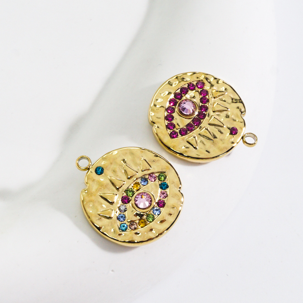قلادة عين الزركون الملونة من ا - مراجعة Fine Jewelry & Watches Photos وسعره