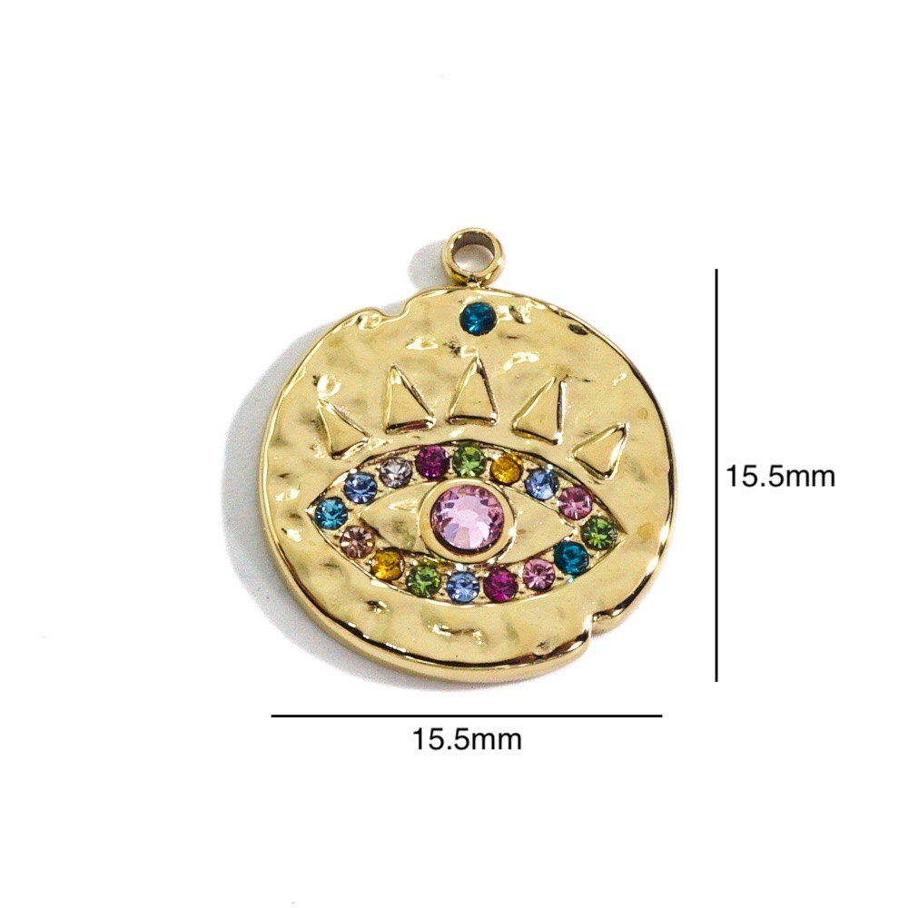 قلادة عين الزركون الملونة من ا - مراجعة Fine Jewelry & Watches Photos وسعره