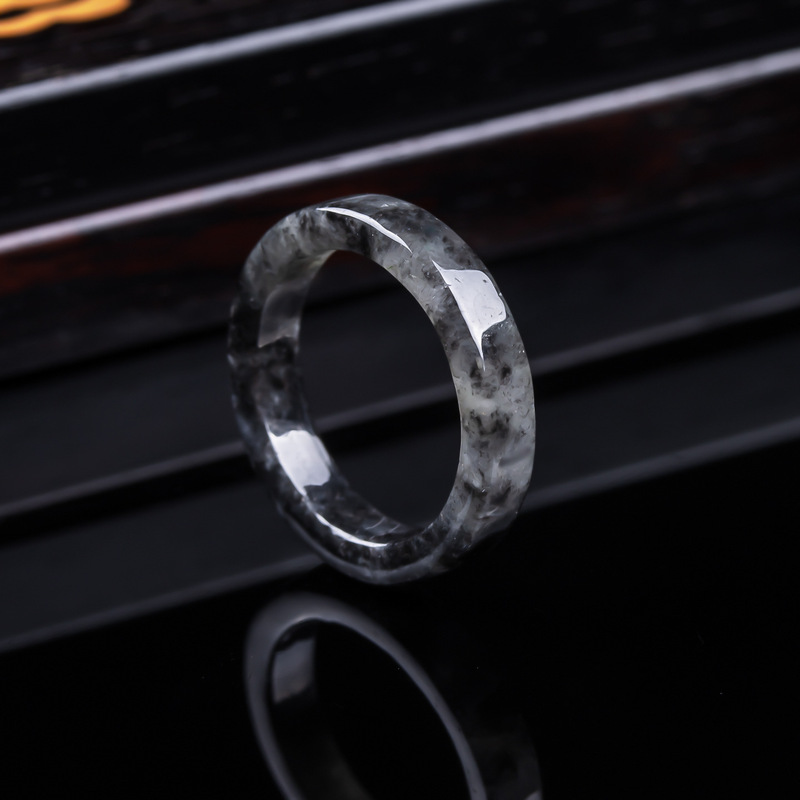خاتم من اليشم الأسود البورمي ا - مراجعة Jewelry & Watches Sp Z Oo Ul Frezerów 3 وسعره